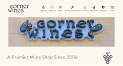 Desktop Screenshot of cornerwines.com